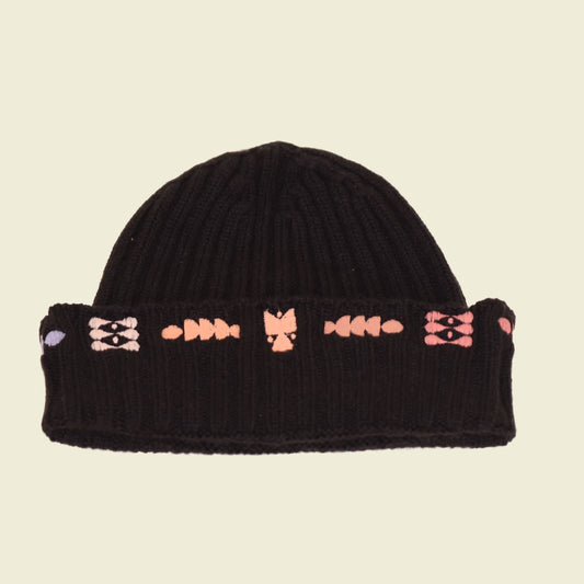 KALEDISCOPE CASHMERE BEANIE