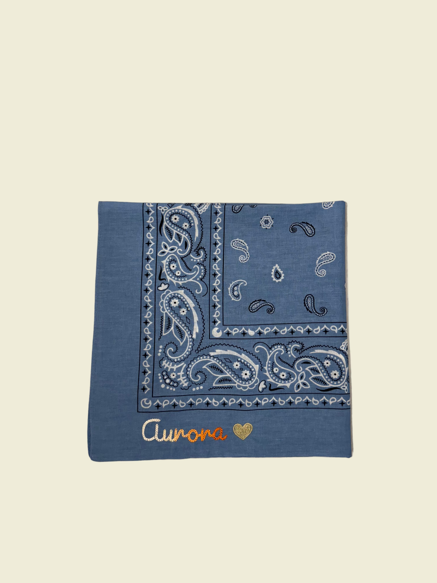 Custom Chainstitch Embroidery Bandana