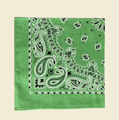 Chainstitch Embroidered Bandana