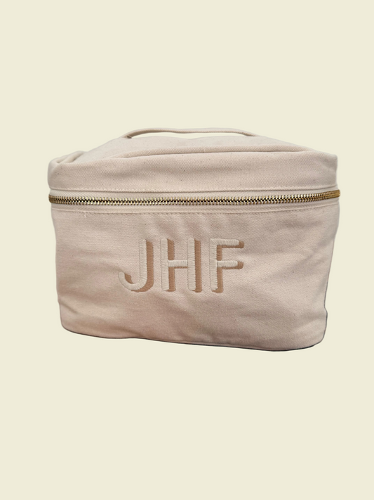 Embroidered Vanity Case