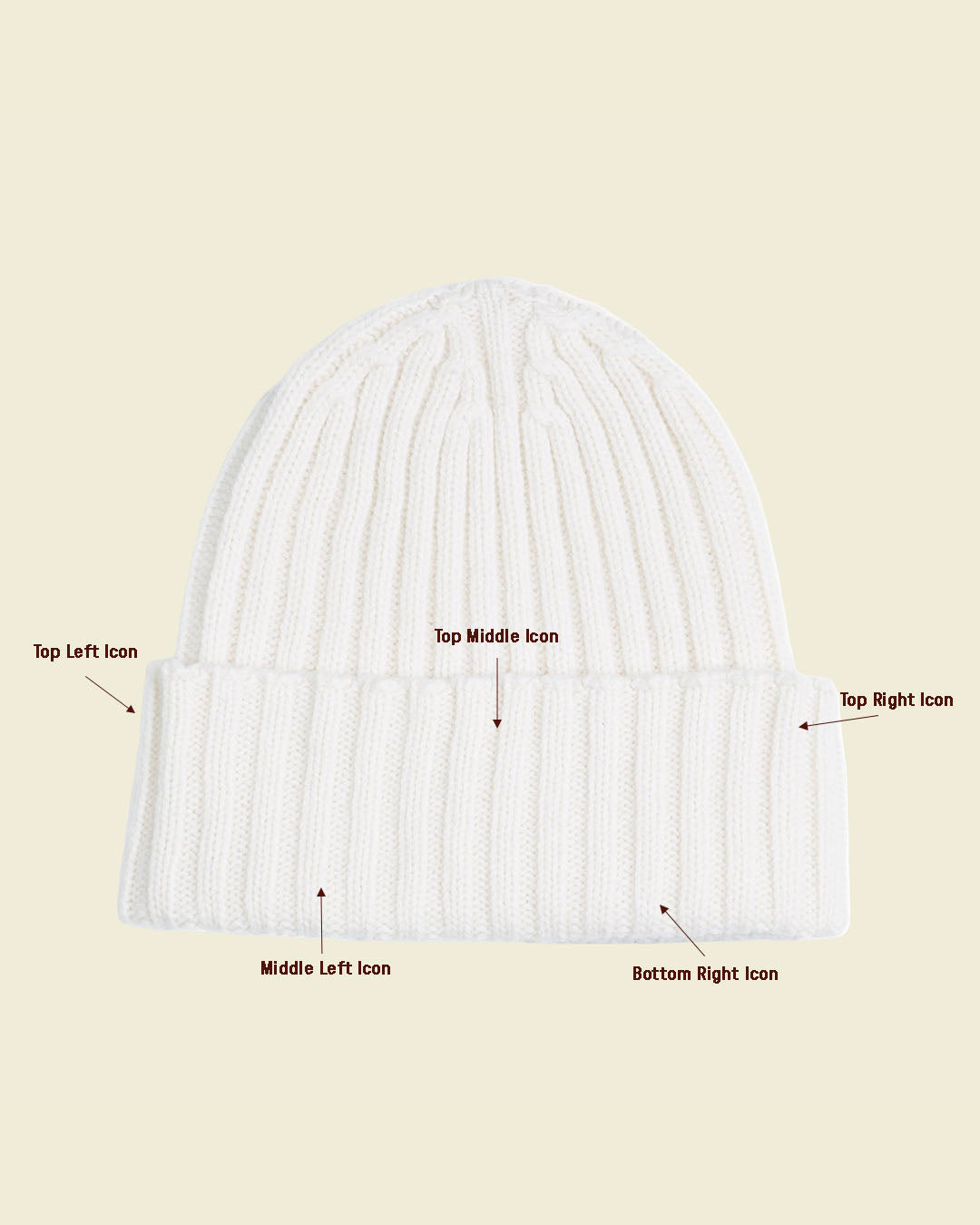 Cashmere Hat - Cream