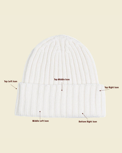 Cashmere Hat - Cream