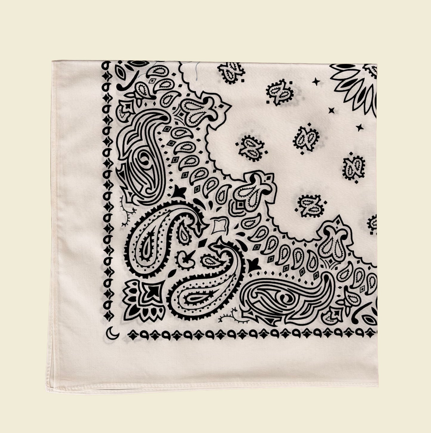 Chainstitch Embroidered Bandana