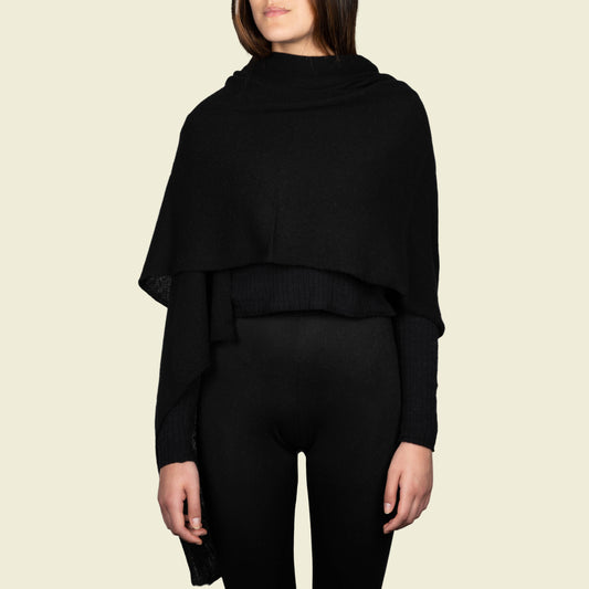 Cashmere Wrap - Customized Embroidery